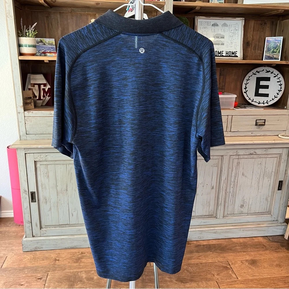 Lululemon mens metal vent tech polo size Large - Picture 2 of 4
